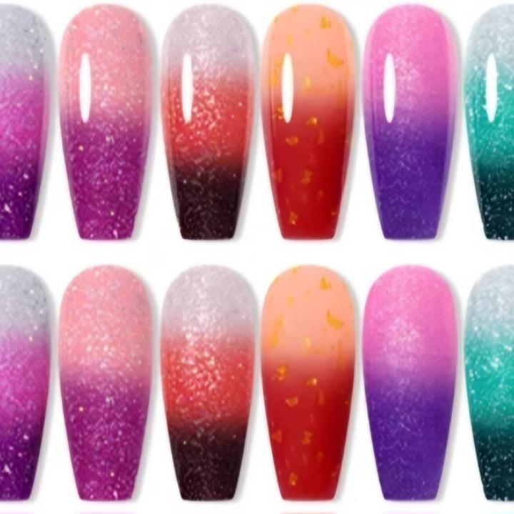 Color Polish Thermo-Reflective Collection JoJo Nails 12buc/7.5ml