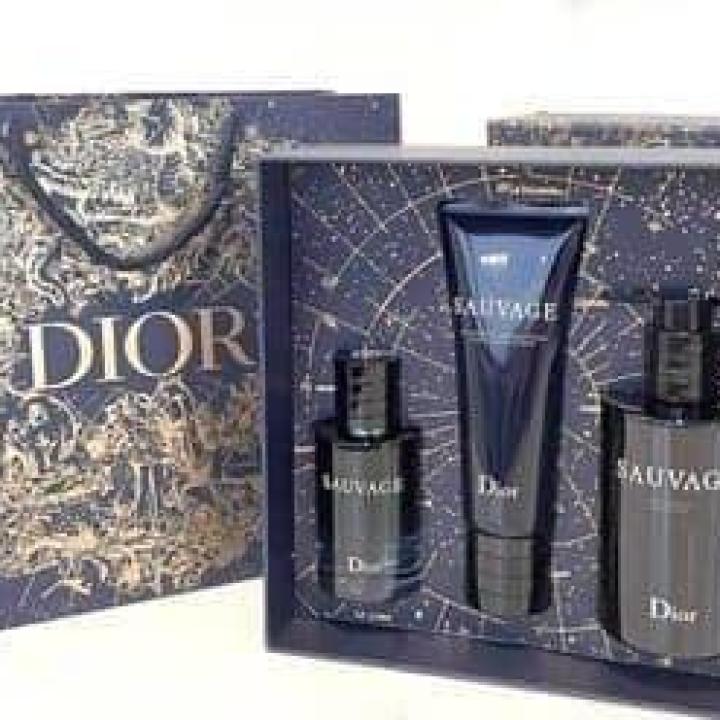 Set Dior Sauvage Barbati