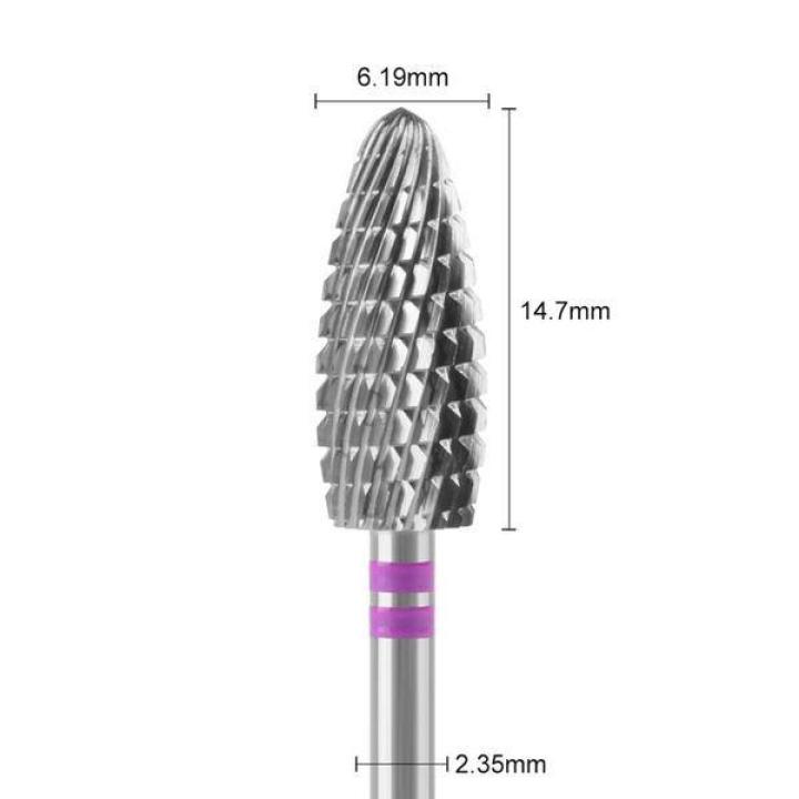 Capat freza gel si acryl tip con